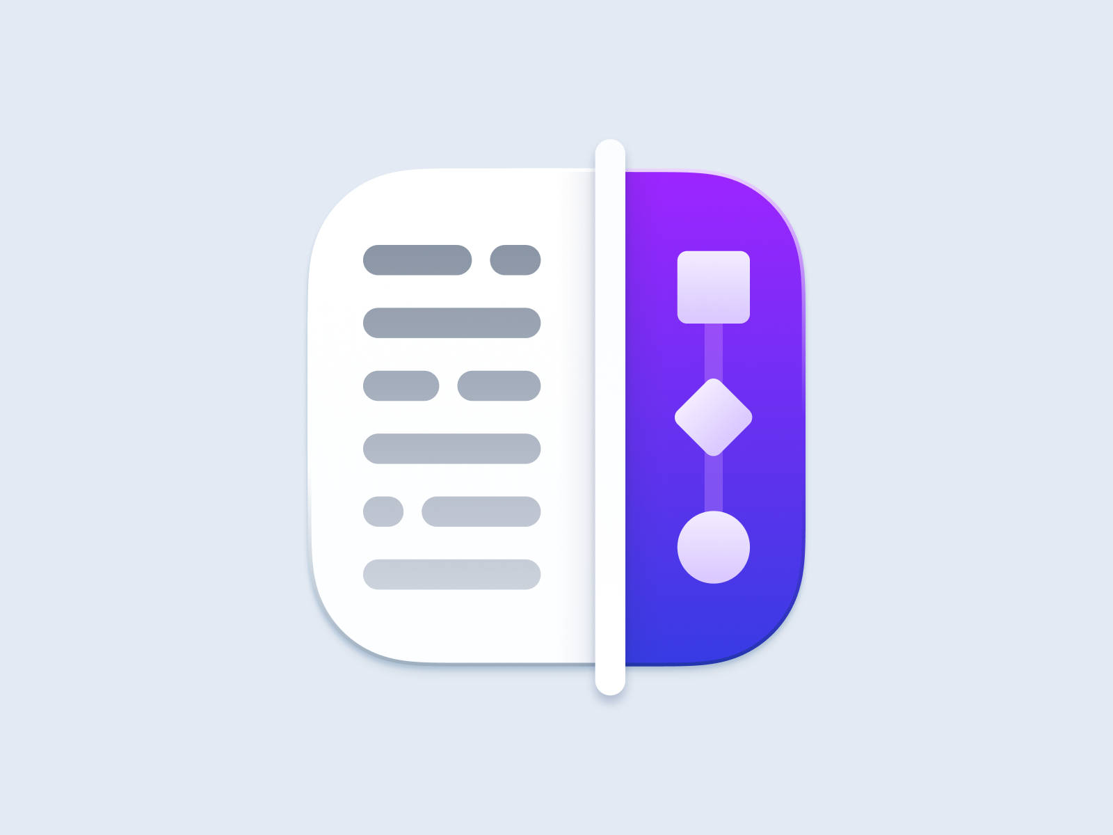 Example of Text Workflow Icon