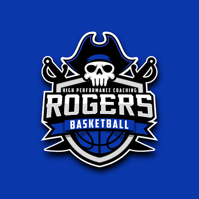 Pirate basketball basketball cartoon design esports gaming gaminglogo logo mascot mascotlogo pirate sports logo