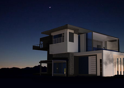 Mansion Render 3d
