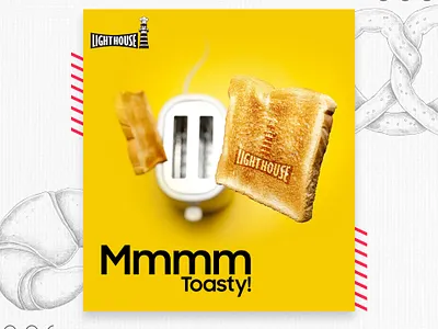 Light House Bakery Pitch Design branding design desinging graphic design illustration logo smm smm posts social media social media design typography vector
