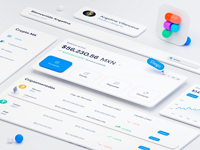 3D Figma Dashboard 3d 3d dashboard 3d logo bitcoin blender blender 3d crypto crypto dashboard dashboard ethereum figma figma logo 3d mexico ui ui design user experience ux