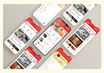 PatPet UI Design app branding graphic design illustration ui vector