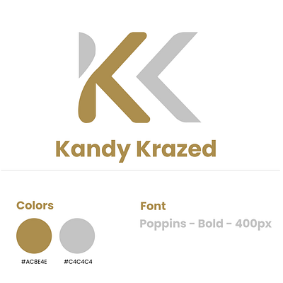 Logo for Kandy Krazed design graphic design logo