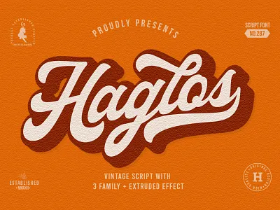 Haglos Bold Script baseball brush font fonts free free font free fonts hand lettering handlettering handwritten lettering lettering artist lettering logo logo logotype retro script typeface typography vintage