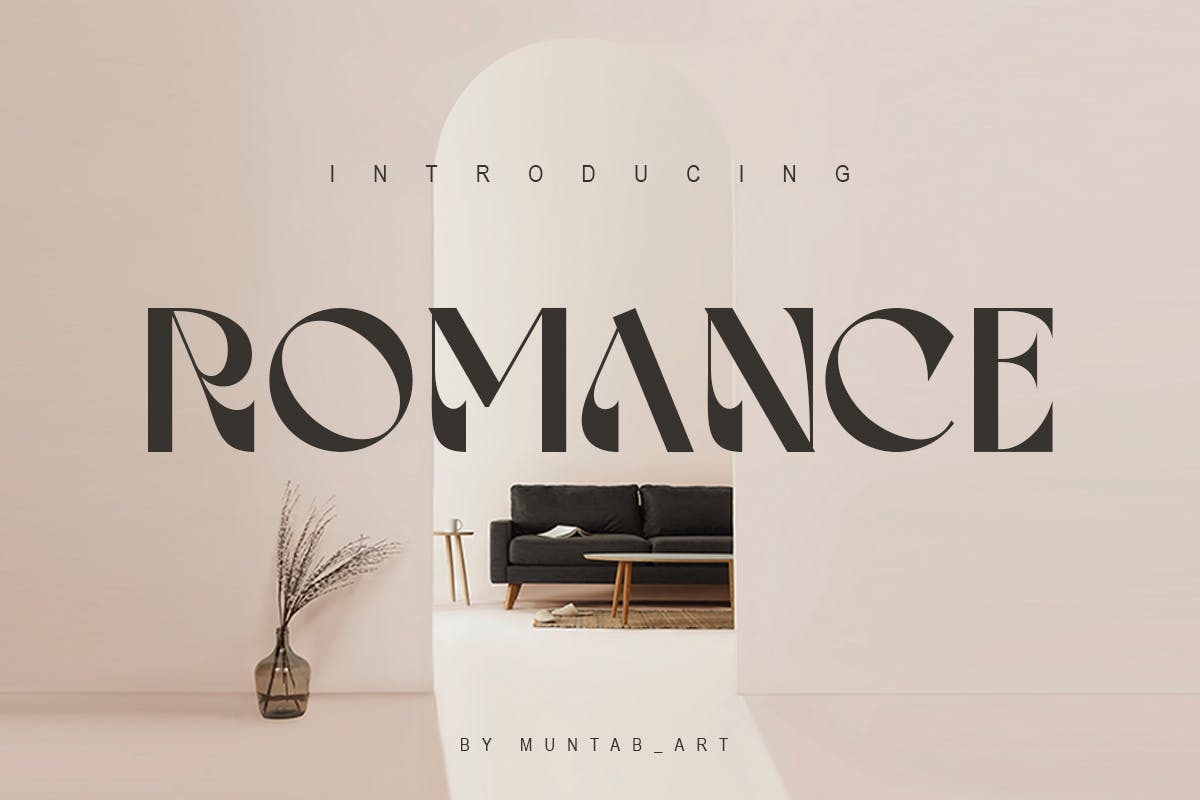 Romance Display Typeface app branding design display elegant font graphic design illustration logo romance serif typeface typography ui ux vector