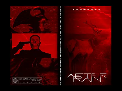 AFTER RAIN album cover apparel book branding design graphic design notebook