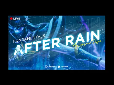 Live Streaming Gaming Thumbnail branding brutalism design dota 2 gaming graphic design live stream logo youtube