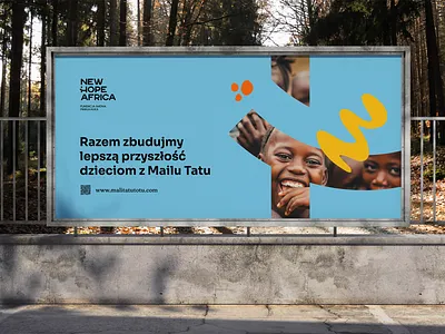 New Hope Africa Fundation - Brand Identity a4 a4 paper africa billboard billboard design brand brand design branding branding logos design fundation kids logo logo design logos logotype minimal poster poster design vector