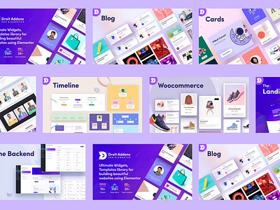 Best Design of 2021 | Droit Addons For Elementor landing page product design ui ui design ui trends uiux ux ux design ux research web design