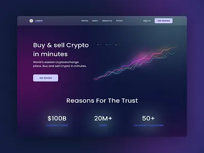 Crypto Exchange UI design app bitcoin branding crypto crypto currency crypto exchange design ethereum icon illustration landing page logo typography ui ui design ux vector