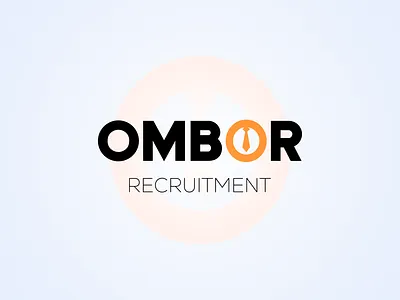 Ombor Recruitment bangladesh branding design graphic design logo logo design