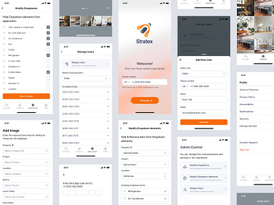Inventory Management - Mobile App app banking bitcoin clean crypto cryptocurrency darkui finance healthcare ios iphone minimal mobileapp modern nft ui userinterface ux