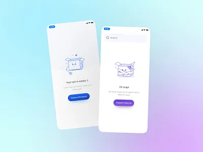 Empty State Illustration 2d ampty state application buy character characterdesign design graphic design illustration illustrator nft ui vector