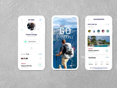 #Vacation App assistant design gigs jobs leisure mobile mobile app personal travel trip user vacation