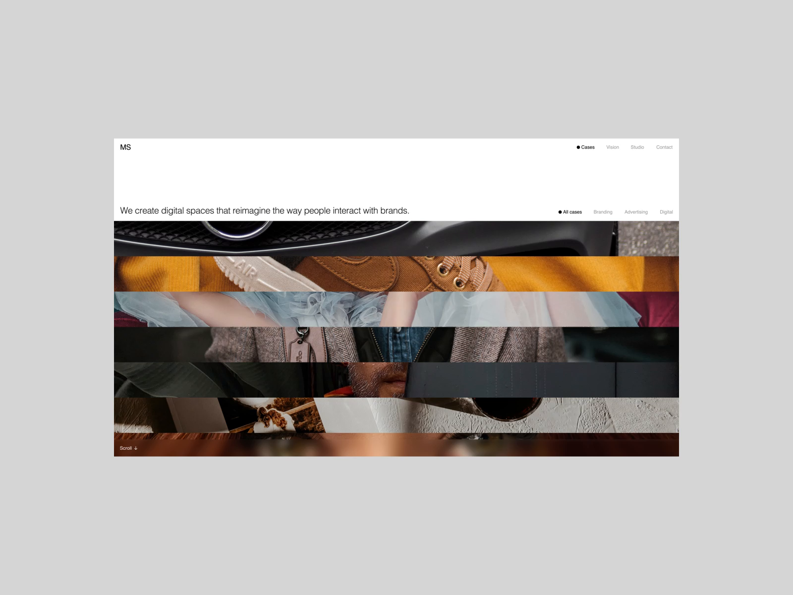 Example of Interactive Project Index