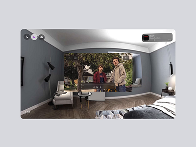 AR Interface animation app apple ar art design glasses mixed reality mr ui ux vr