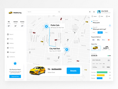 Ride Sharing Dashboard