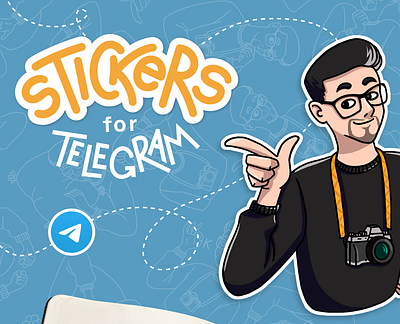 Stickers for telegram animation art design digital art illustration personal stickers sticker sticker pack stickers for telegram telegram