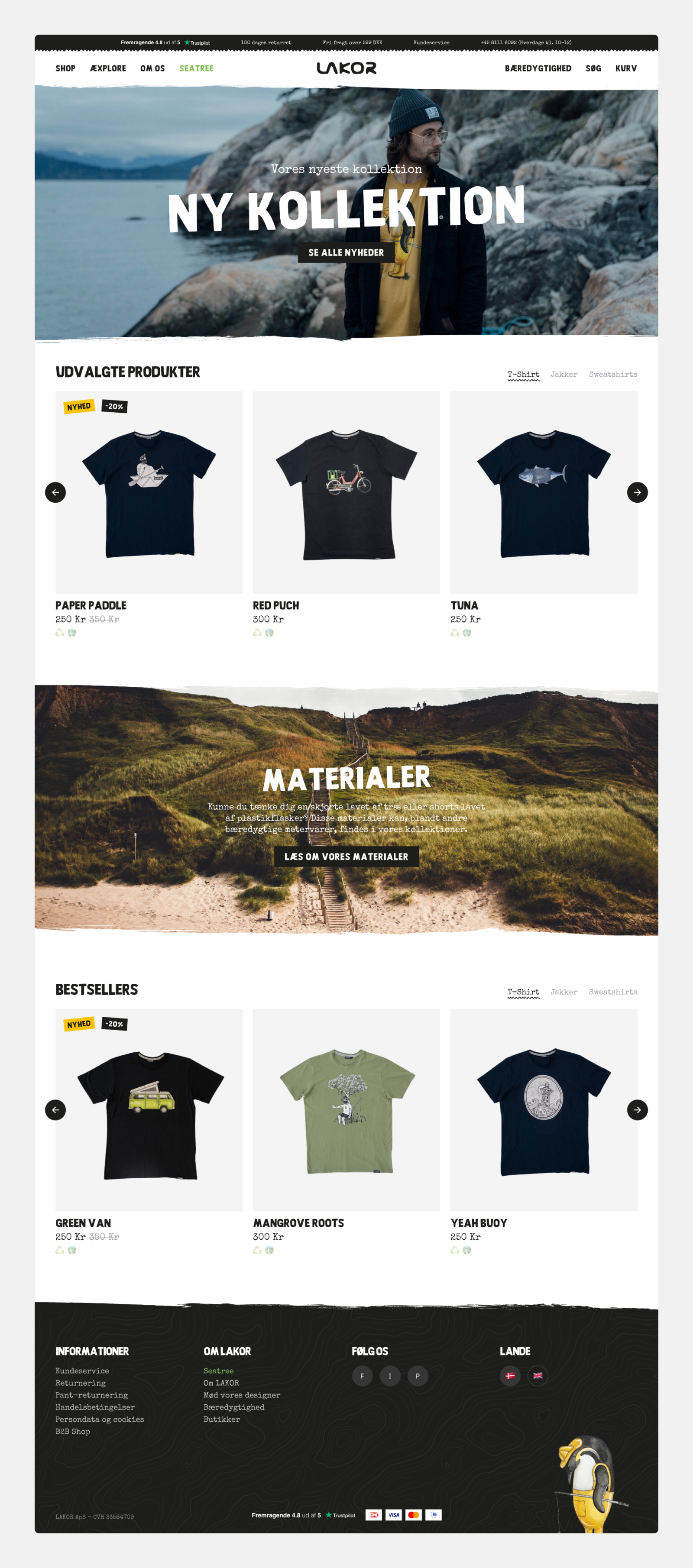 LAKOR Soulwear beach branding clothes commerce design ecommerce interface lakor ocean sea soulwear street ui user ux web webdesign