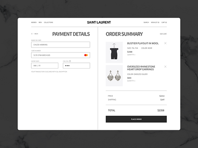 Credit card checkout concept checkout checkout page clean concept credit card checkout design e commerce minimal minimalism payment payment page ui ux web web design