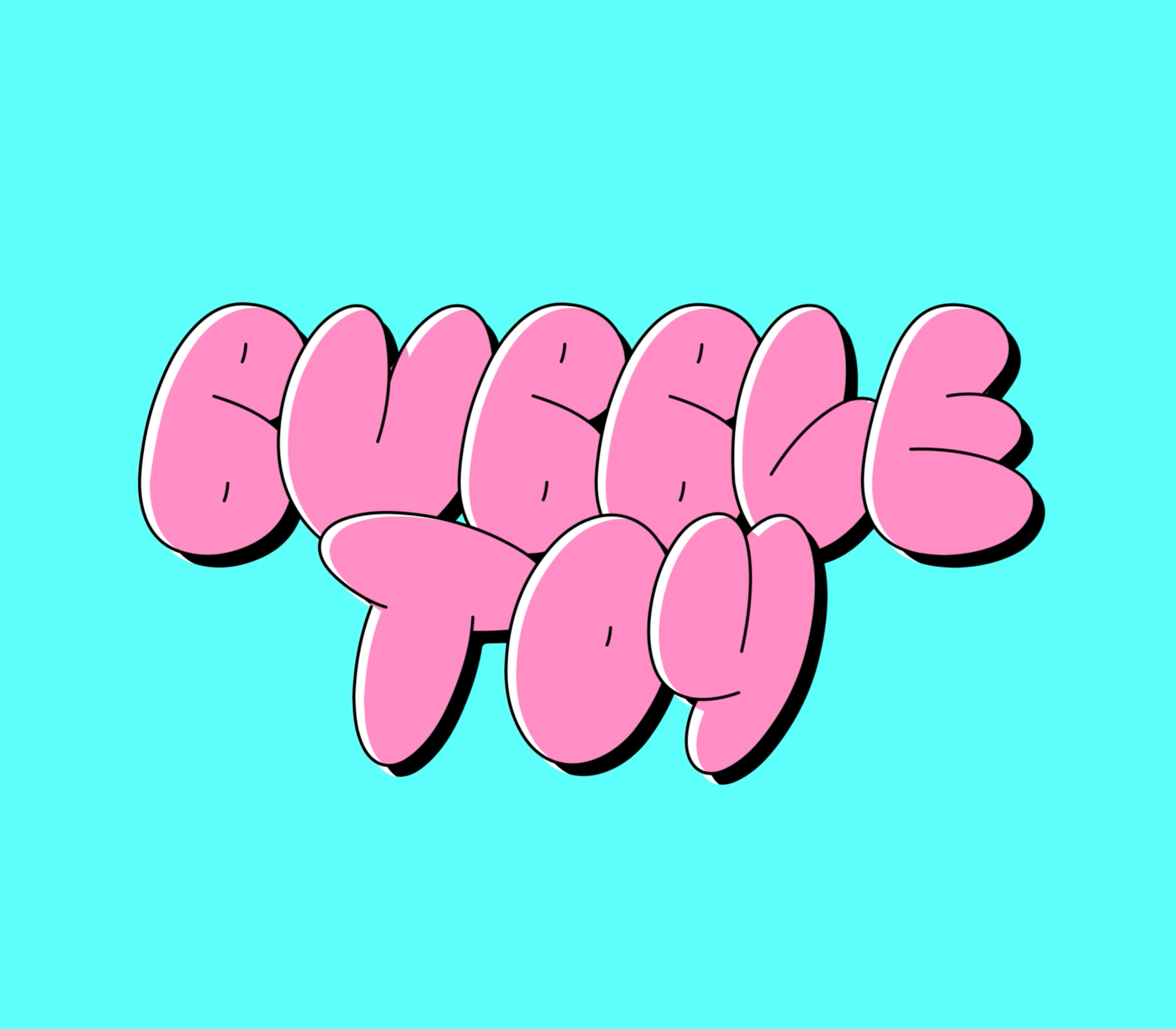 Animated Bubble Toy Typeface ae after effects animated animation bubble font graffiti kids kinetic text mograph motion graphics toy type typography