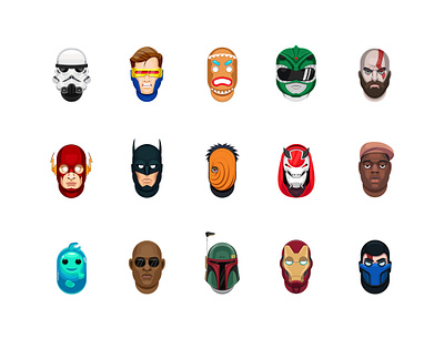 Hero NFT vector illustrations art batman character crypto design godofwar hero illustration illustrator ironman matrix nft starwars vector