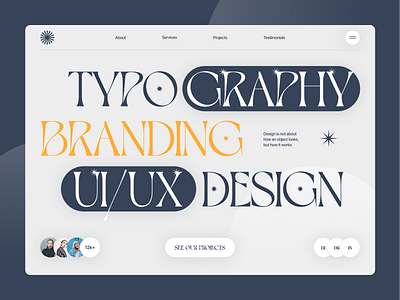 UI/UX Design 3d branding design digitalbutlers graphic design illustration inspiration logo minimal typography ui uiux