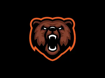 BEARS MASCOT LOGO | FOR SALE animal animal logo bear bear illustration bear logo bear mascot branding design esports esports logo for sale gaming grizzly identity illustrations logo sports sports logo team vector