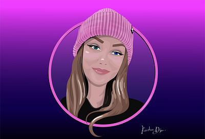 Profile illustration adobe adobeillustator branding digitalportrait facebook illustration instagram portrait profile tiktok vector