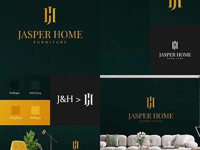 Jasper Home Logo and Branding Design branding design icon logo logo design typography vector