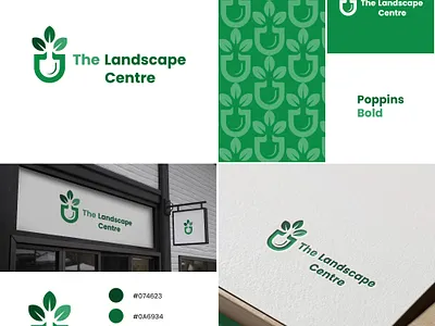 The Landscape Centre Logo and Branding Design branding design icon logo logo design typography vector