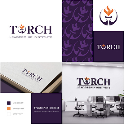 Torch Logo and Branding Design branding design icon logo logo design typography vector