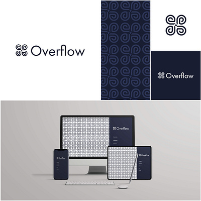 Overflow Logo and Branding Design branding design icon logo logo design typography vector