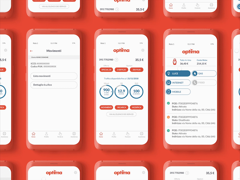 Behance Optima Technology android animation app behance brand branding design graphic graphic design ios logo mobile motion graphics nopeidea portfolio ui ux web web design xd