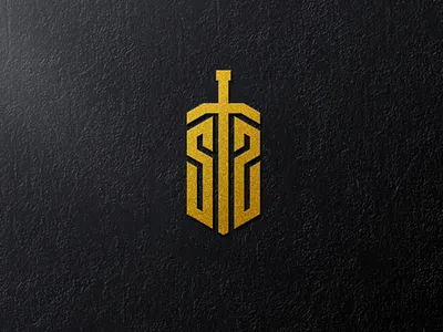 S+T+2 art branding design flat graphic design logo