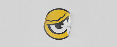 The Cyclops Ring sticker brandidentity branding design eye eyelogo graphic design logo logodesign logopresentation logotype mockup sticker stickerlogo stickermockup