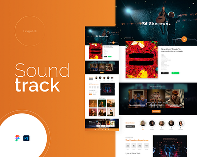 Soundtrack app branding design graphic design ui ux