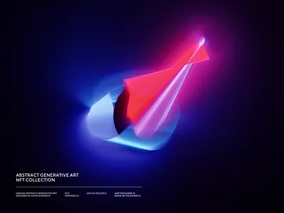 Abstract generative art NFT abstract art background generative nft