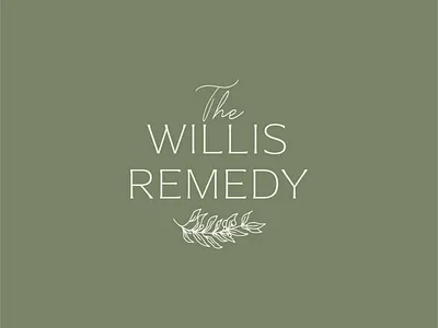 The Willis Remedy - Brand Identity branding color palette design graphic design illustration logo typography vector