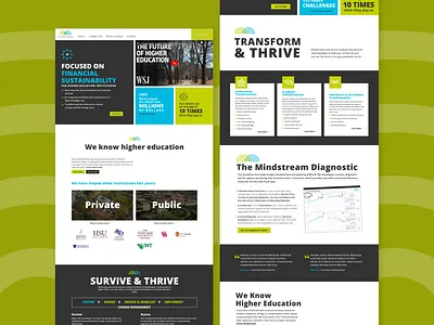Higher Education Consultancy design web design