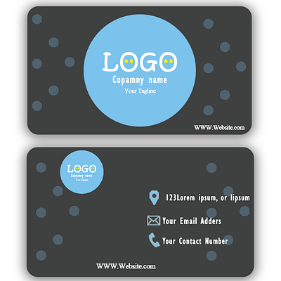 Visiting card design (Soft click) branding design logo