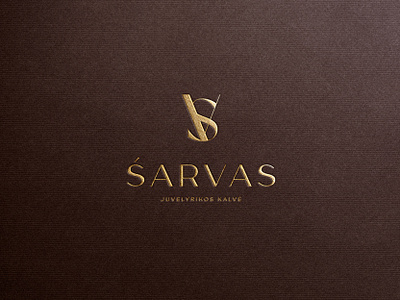 SarVas jewelry logotype branding clean graphicdesign logo logo design logodesign logotype minimal