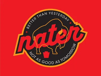 Tiny Buffalo Backpack design graphic design logo personal brand tiny bflo tiny buffalo