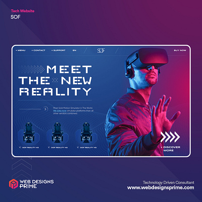 Meet The New Reality 3d animation branding graphic design logo motion graphics ui