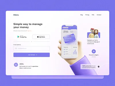 Finance Web Design Banking App adaptive app banking button design developer figma finance frame interface mobile money page pay ui ux web website