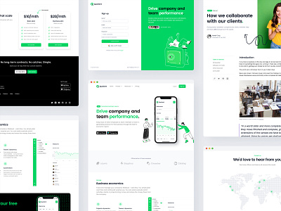 Landingpage app designer design eco green illustration illustrations interaction design landign page landigpage logo prototyping site ui user experience ux web website