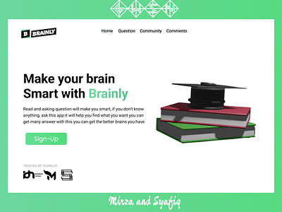 UI 3D Brainly ui