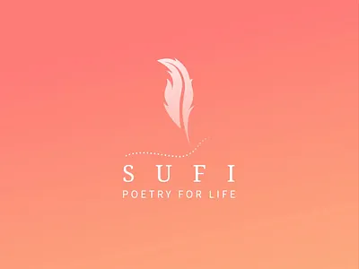 SUFI Poetry App Logo Animation animation app logo ui design ux design