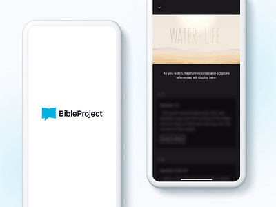 Interactive Digital Bible App animation app bible design mobile principle ui ux