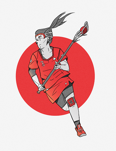 Lacrosse illustration